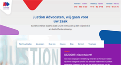 Desktop Screenshot of justionadvocaten.nl